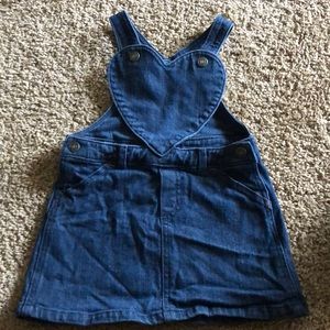 Denim Overall Dress